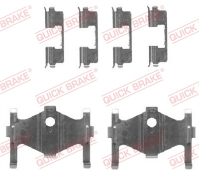 QUICK BRAKE 109-1710 EAN: 5706021099829.