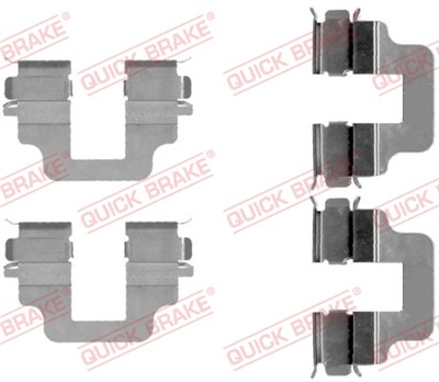 QUICK BRAKE 109-1712 EAN: 5706021100280.