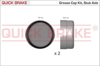 QUICK BRAKE 9823K EAN: 5706021149227.