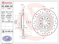 BREMBO 08.N283.8X