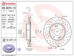 BREMBO 09.9574.1X