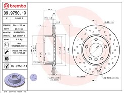 BREMBO 09.9750.1X