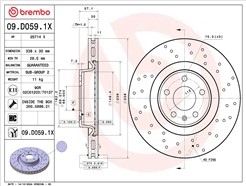 BREMBO 09.D059.1X