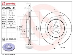 BREMBO 09.D987.11