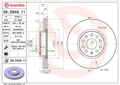 BREMBO 09.E948.11