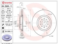 BREMBO 09.E950.11