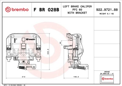 BREMBO F BR 028B EAN: 8020584548349.