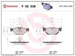 BREMBO P 06 038