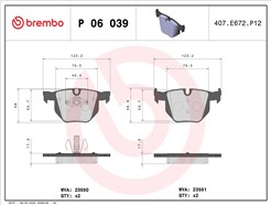 BREMBO P 06 039
