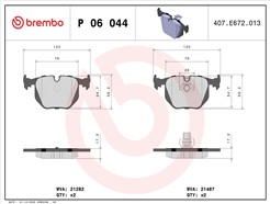 BREMBO P 06 044