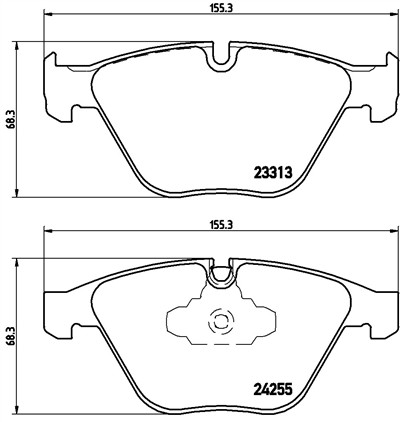BREMBO P 06 055 Číslo výrobce: 23313. EAN: 8020584090190.