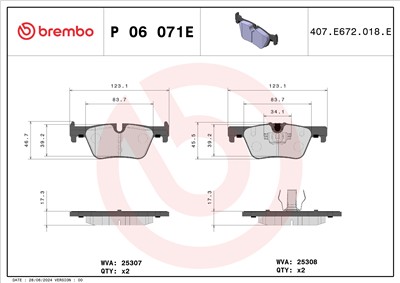 BREMBO P 06 071E