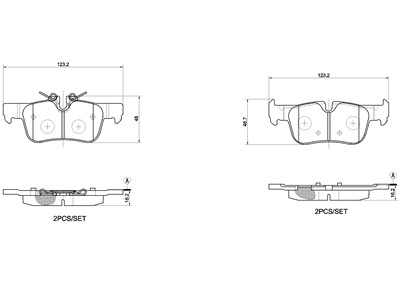BREMBO P 06 094X Číslo výrobce: 25331. EAN: 8020584134641.