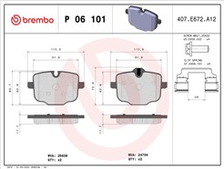 BREMBO P 06 101