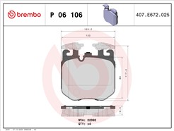 BREMBO P 06 106