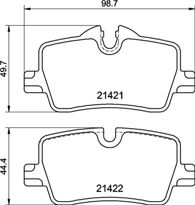 BREMBO P 06 113 Číslo výrobce: 21421. EAN: 8020584117835.