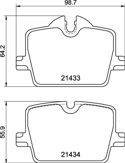 BREMBO P 06 114 Číslo výrobce: 21433. EAN: 8020584117842.