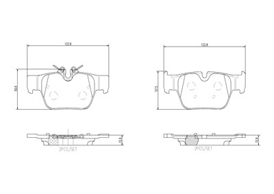 BREMBO P 06 117 Číslo výrobce: 26212. EAN: 8020584118542.