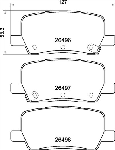 BREMBO P 09 032 EAN: 8020584122808.