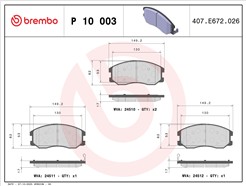 BREMBO P 10 003