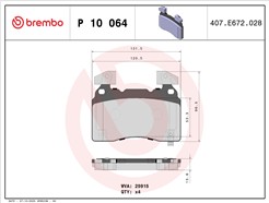 BREMBO P 10 064