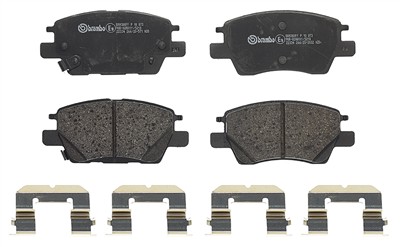 BREMBO P 10 073 Číslo výrobce: 22335. EAN: 8020584115282.
