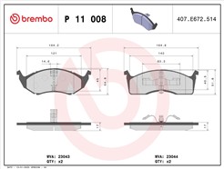 BREMBO P 11 008