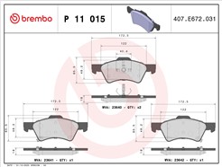 BREMBO P 11 015