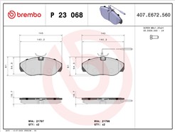 BREMBO P 23 068
