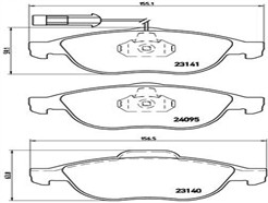 BREMBO P 23 114