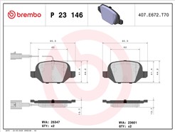 BREMBO P 23 146