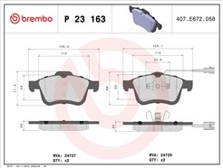 BREMBO P 23 163