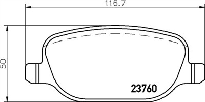 BREMBO P 23 199 Číslo výrobce: 23811. EAN: 8020584124918.