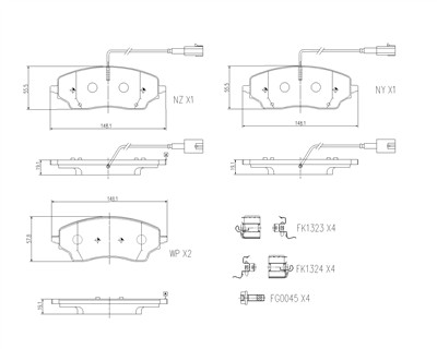 BREMBO P 23 204