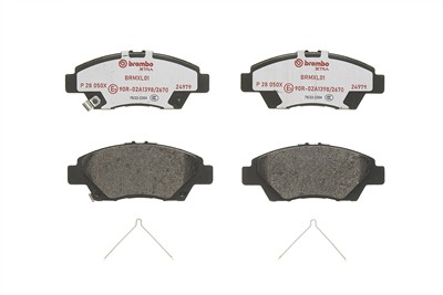 BREMBO P 28 050X Číslo výrobce: 24979. EAN: 8020584068847.
