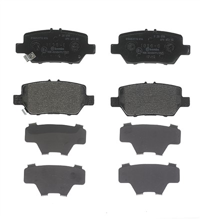 BREMBO P 28 078 Číslo výrobce: 25166. EAN: 8020584080030.