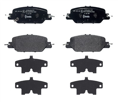 BREMBO P 28 097 Číslo výrobce: 22852. EAN: 8020584114827.