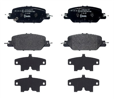BREMBO P 28 097 Číslo výrobce: D2037 9268. EAN: 8020584114827.