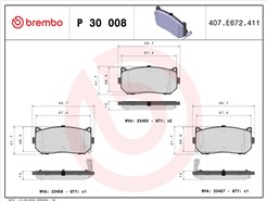 BREMBO P 30 008