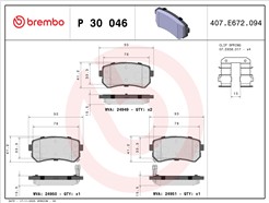 BREMBO P 30 046