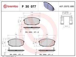 BREMBO P 30 077