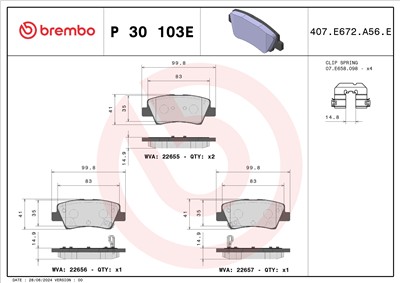 BREMBO P 30 103E