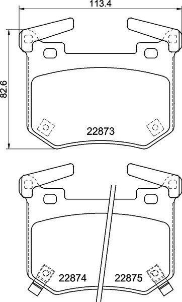 BREMBO P 30 124 Číslo výrobce: 22873. EAN: 8020584119211.
