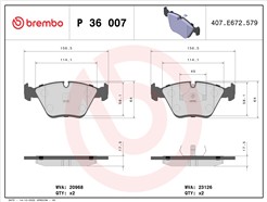 BREMBO P 36 007