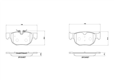 BREMBO P 36 039 Číslo výrobce: 26409. EAN: 8020584125717.