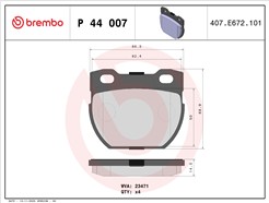 BREMBO P 44 007