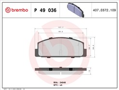 BREMBO P 49 036