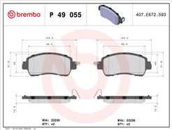 BREMBO P 49 055