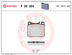 BREMBO P 50 004