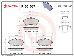 BREMBO P 50 067